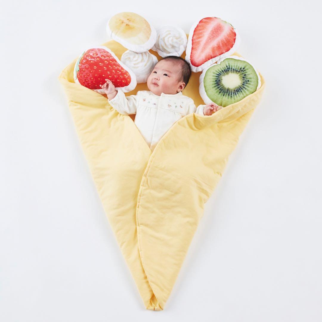 クレープ おくるみ