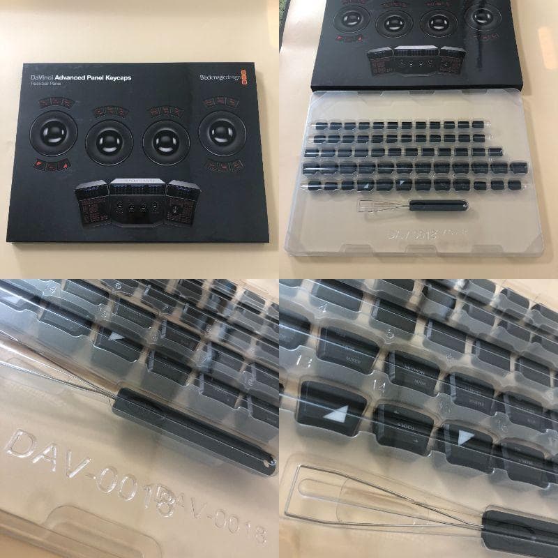 BLACKMAGIC DESIGN　DaVinci Advanced　パネルキー