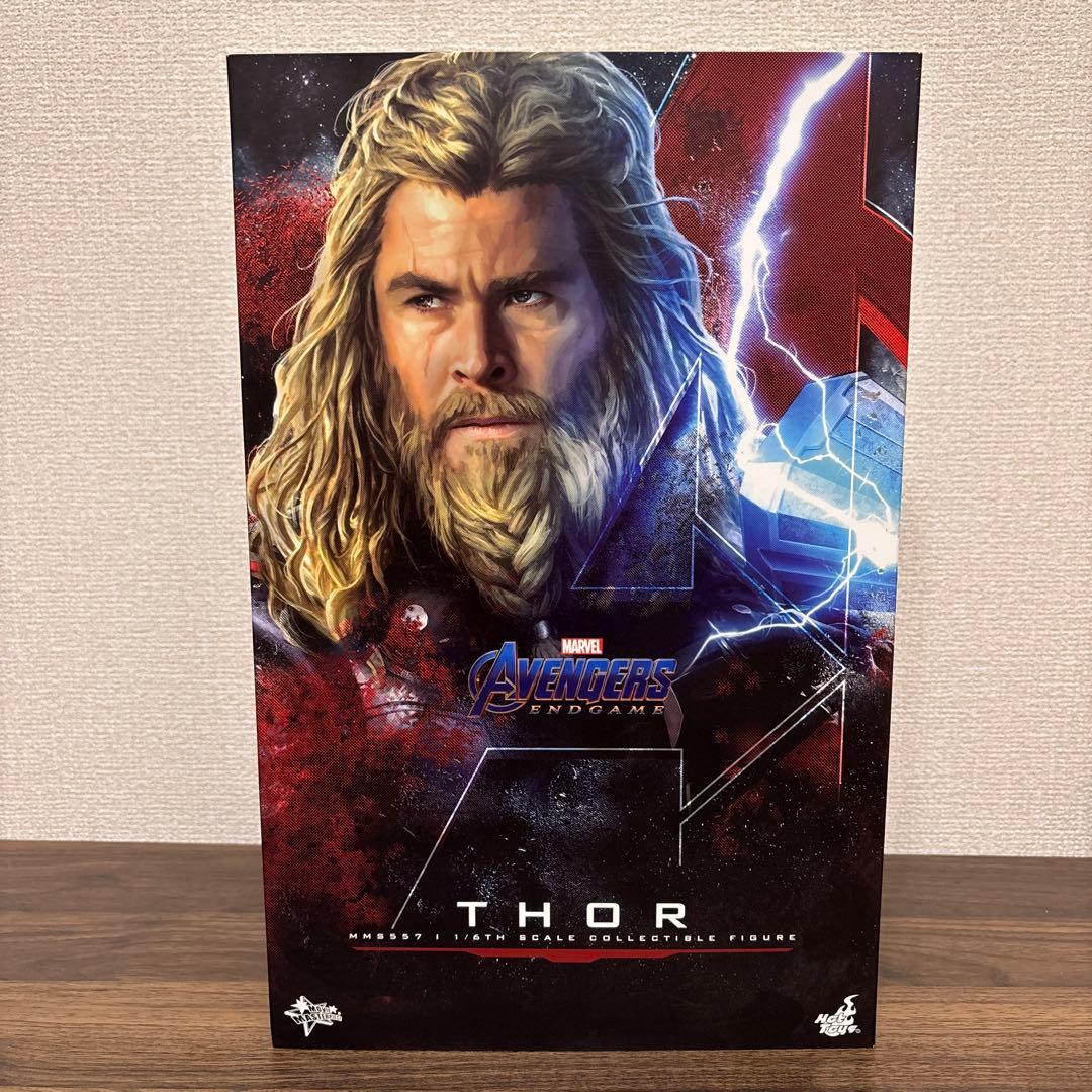 【ジャンク品】ホットトイズ　ムービーマスターズピース　マイティソー　エンドゲーム