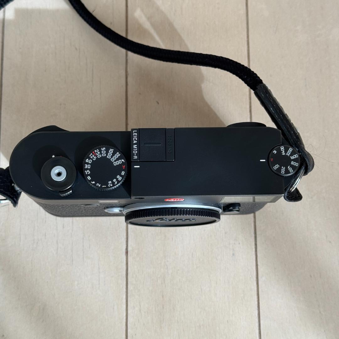 【美品】Leica M10-R ブラッククローム バッテリー2個 ストラップ付