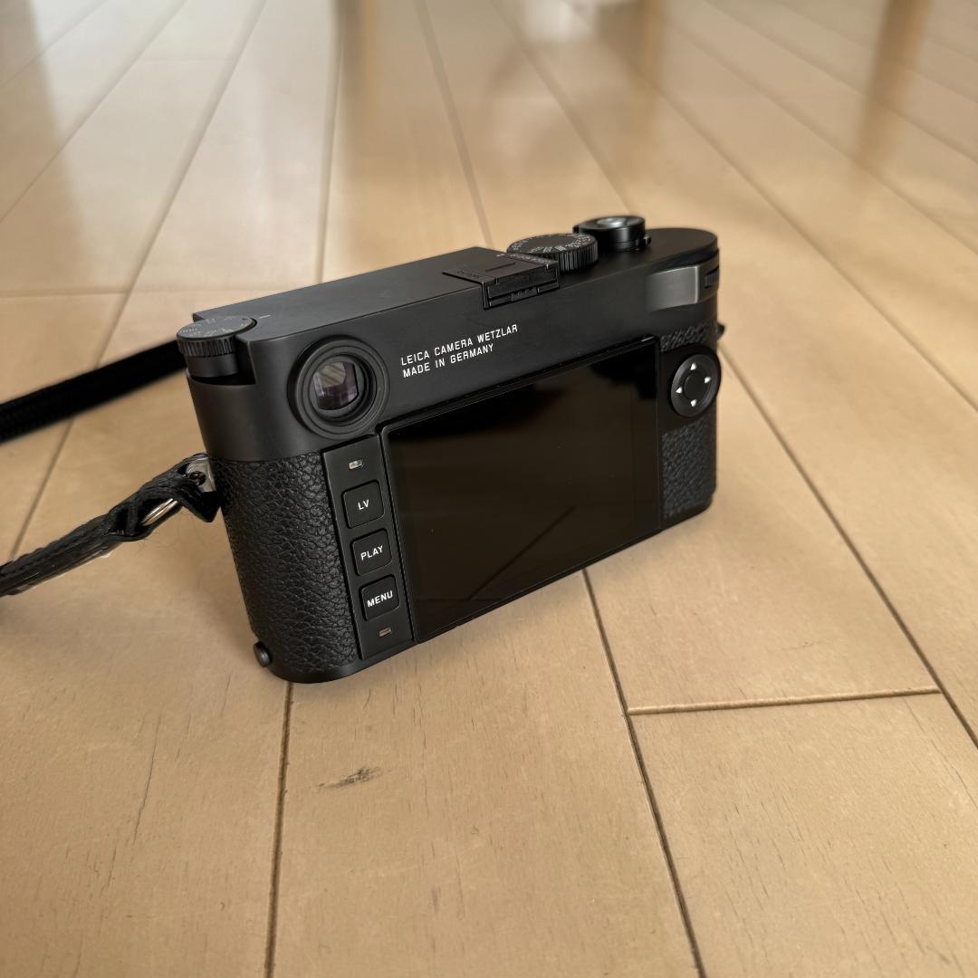 【美品】Leica M10-R ブラッククローム バッテリー2個 ストラップ付
