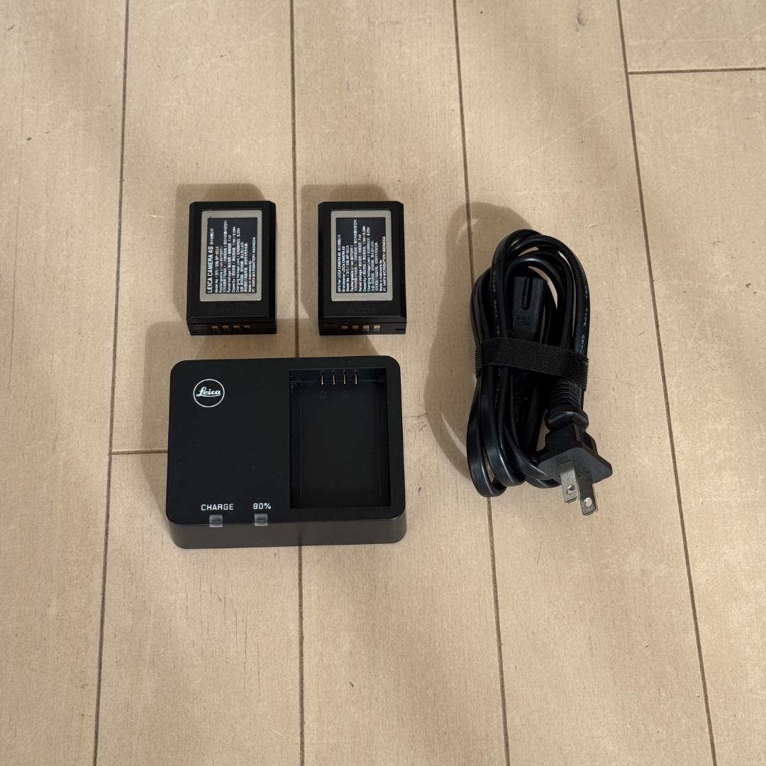 【美品】Leica M10-R ブラッククローム バッテリー2個 ストラップ付