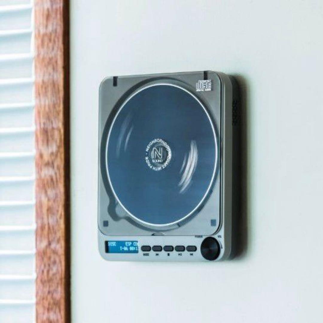 ポータブルプレーヤー PORTABLE CD PLAYER neighborhood