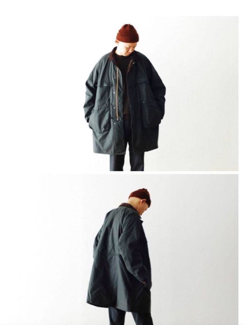 【美品】2018 バブアー✕キャプテンサンシャイントラベラーコート 38