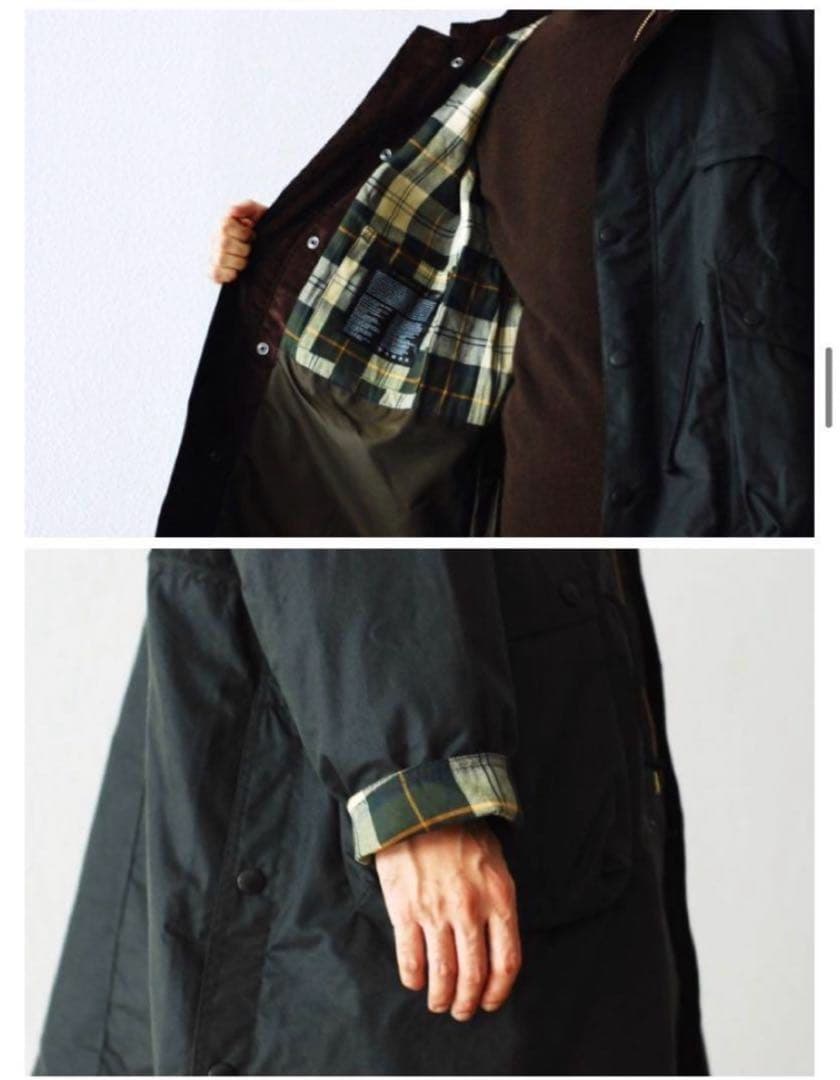 【美品】2018 バブアー✕キャプテンサンシャイントラベラーコート 38