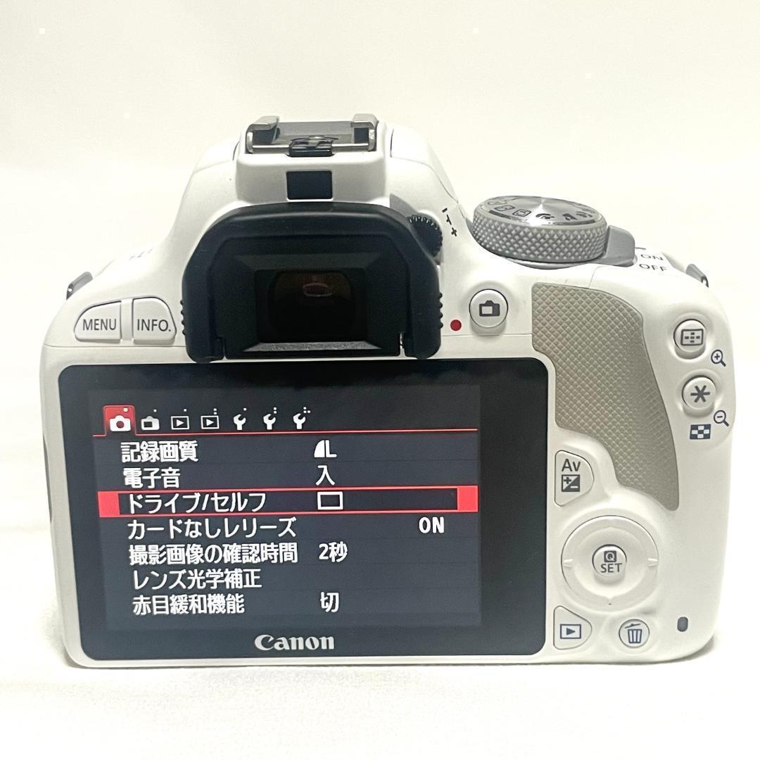 オシャレなホワイト❣️ Canon EOS Kiss X7 標準ズームセット