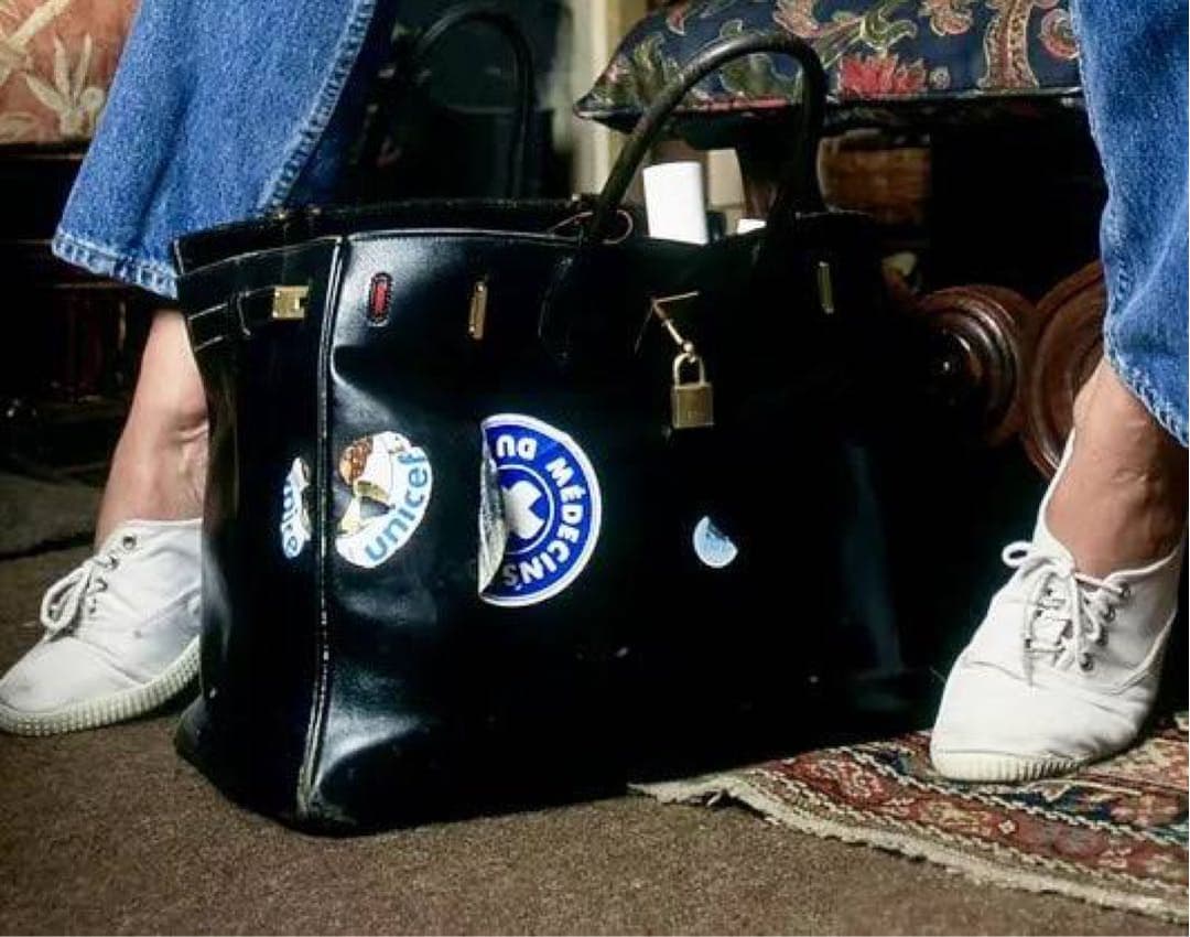 バーキン　ユニセフ　ステッカー　藤原ヒロシ