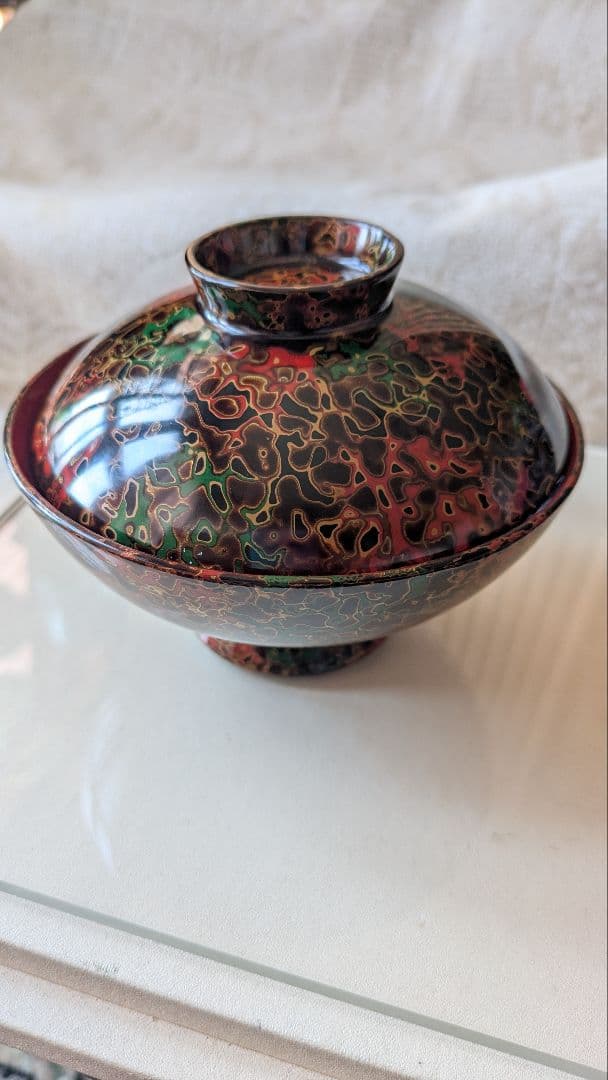 15日までセール 津軽塗 新品 お椀6個セット 唐塗