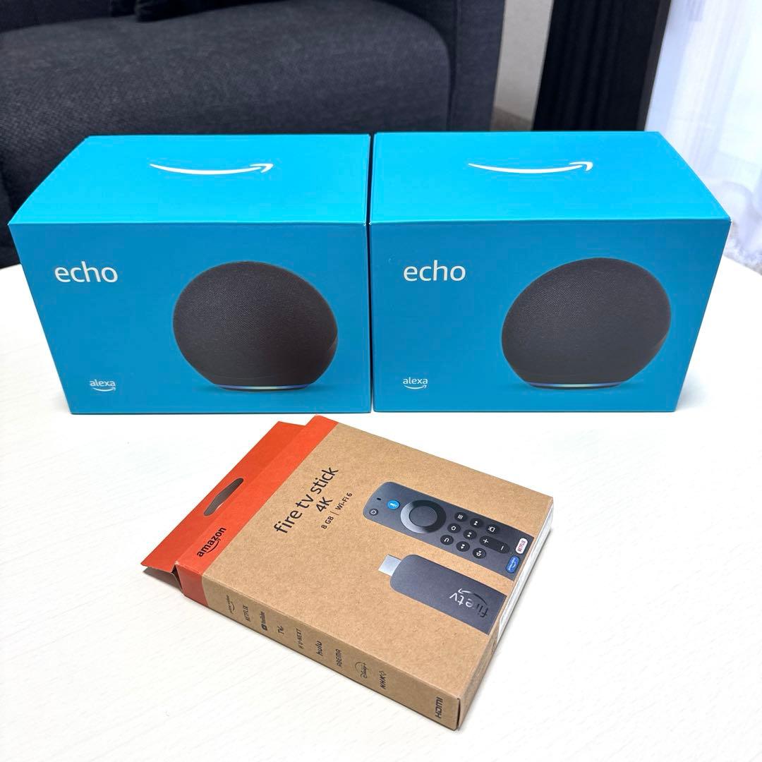amazon echo&fire tv stick 4k ホームシアターセット