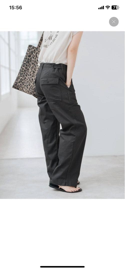 新品未使用　Spick and Span ルーズベイカーパンツ