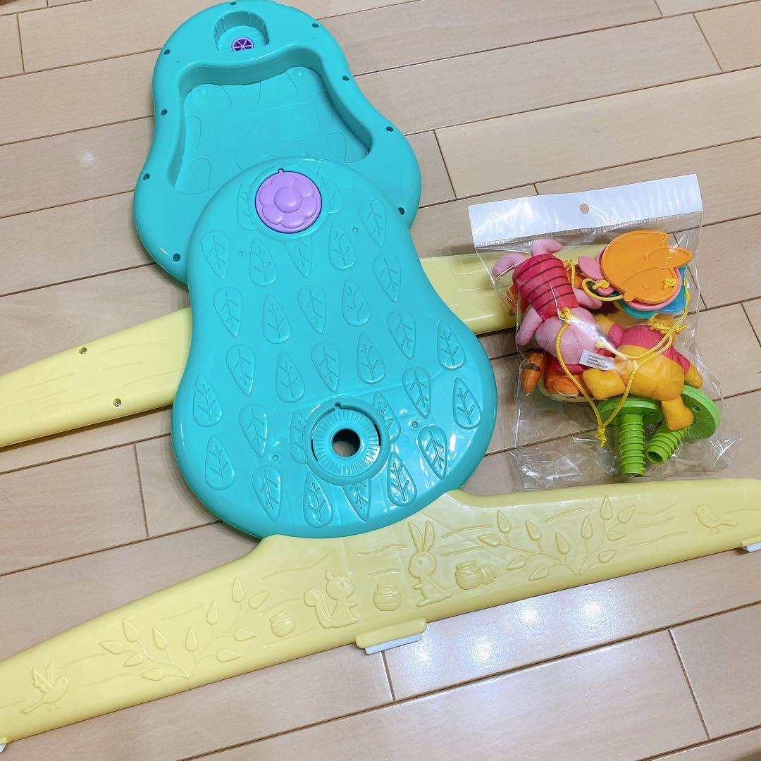 【極美品】えらべる回転6way ジムにへんしんメリーくまのプーさん