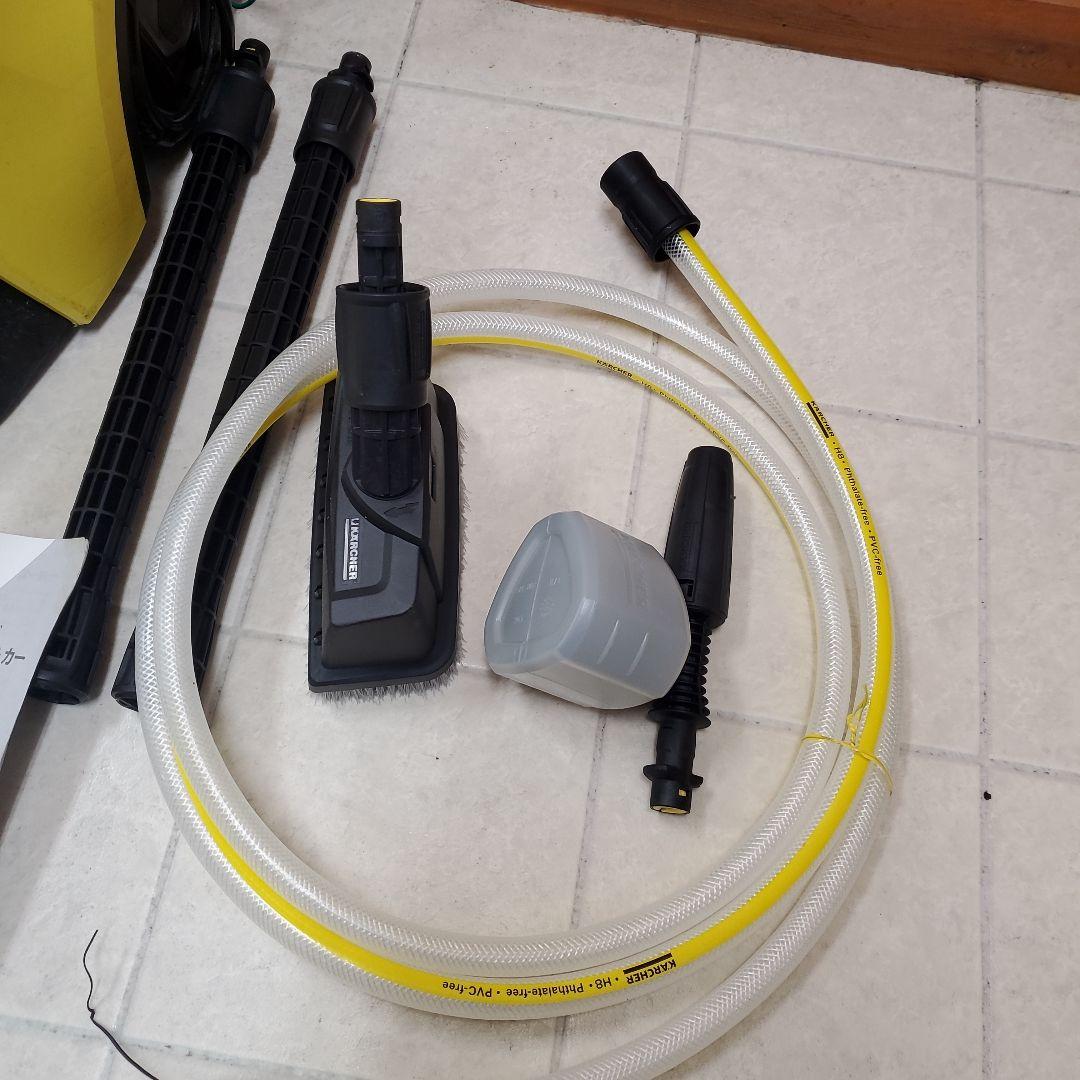 ケルヒャー 高圧洗浄機 K3 サイレント プラス ベランダ&カー　山田電気で購入