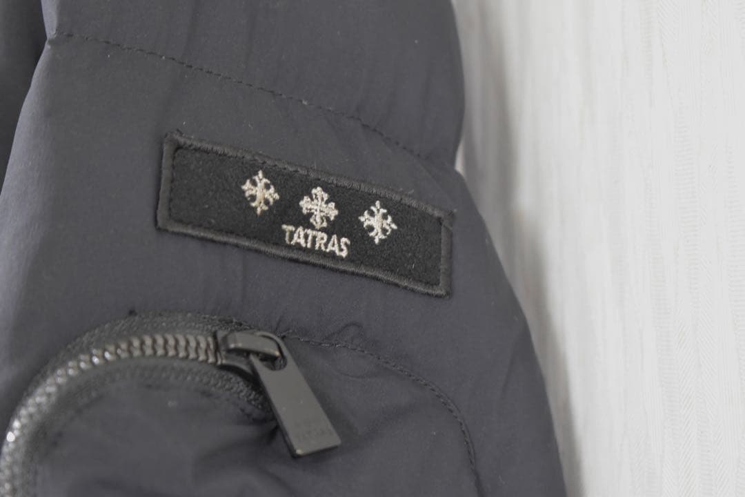 【美品】タトラスダウンジャケット ブラックL