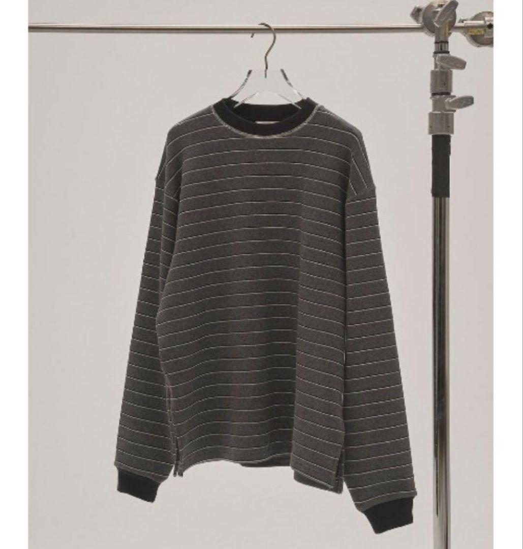 TODAYFUL Border Long T-shirts　グレー