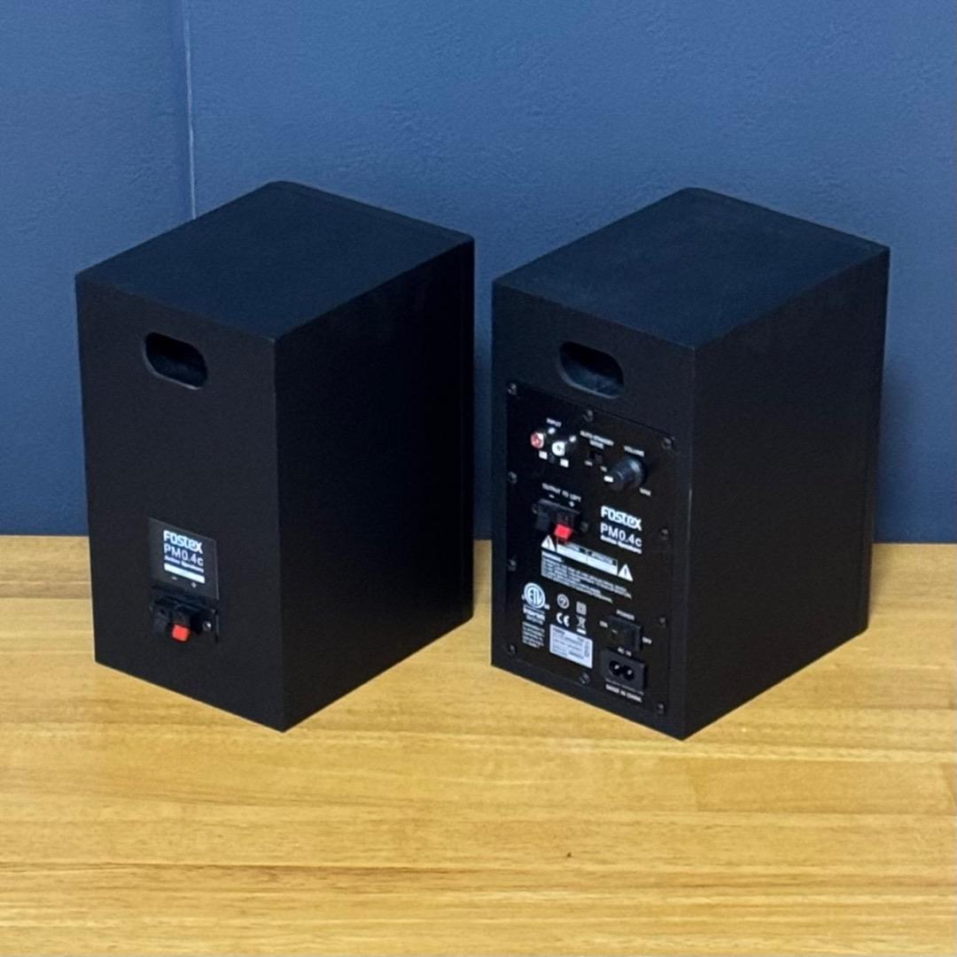 コトリ　Fostex PM0.4C アクティブスピーカー ブラック