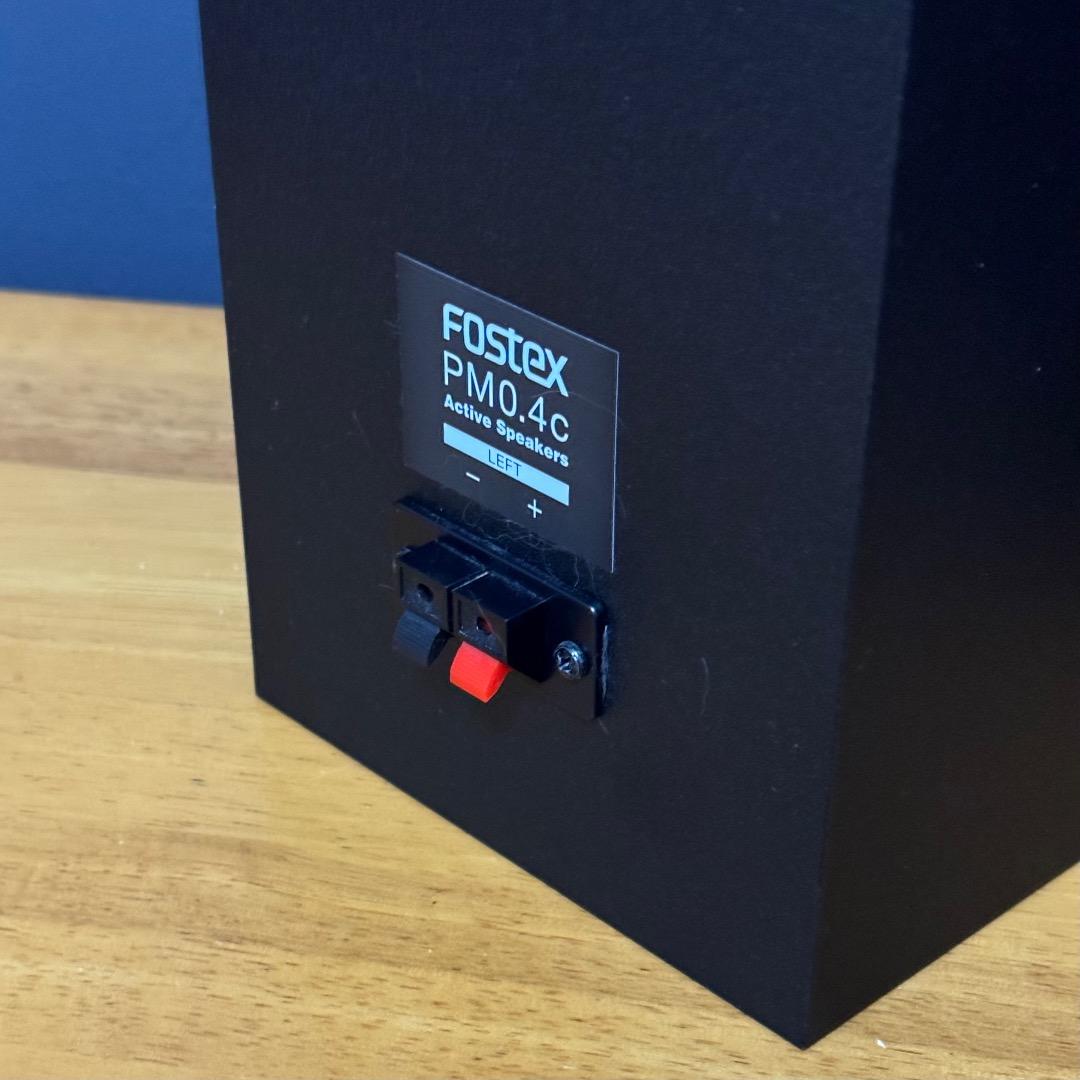 コトリ　Fostex PM0.4C アクティブスピーカー ブラック
