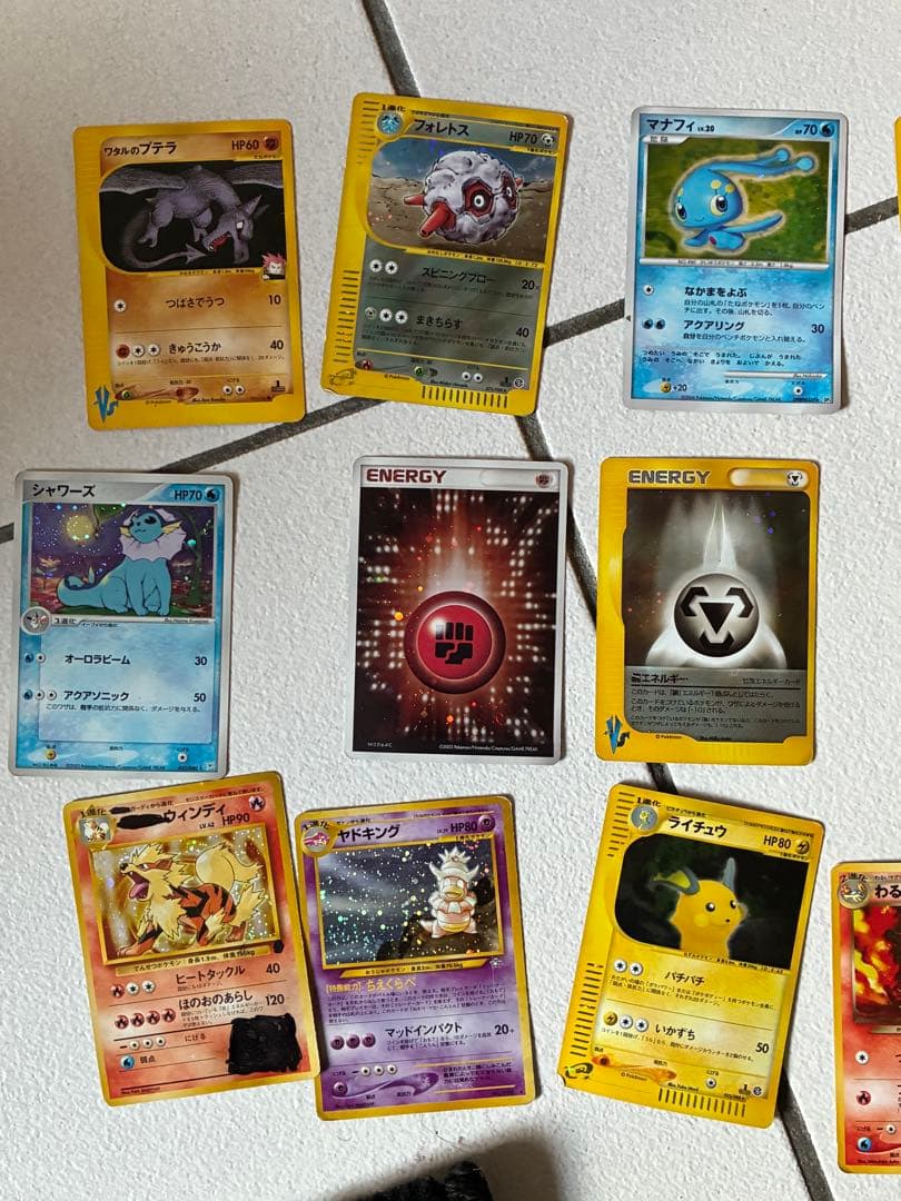 ポケモンカードセット 旧裏レア5枚その他12枚レ旧裏ノーマル30枚セット