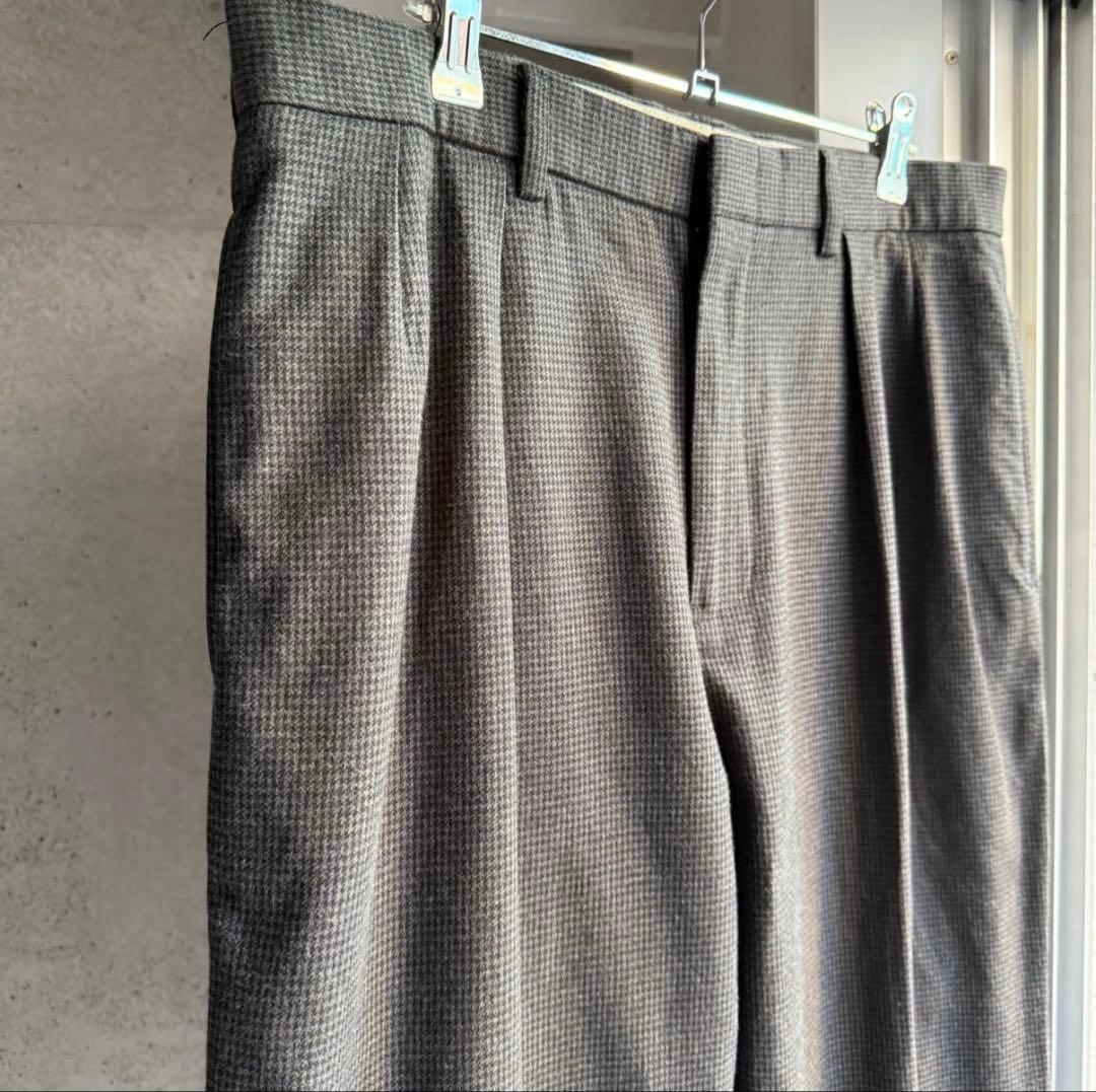 パンツ 90s Polo Ralph Lauren houndstooth slacks