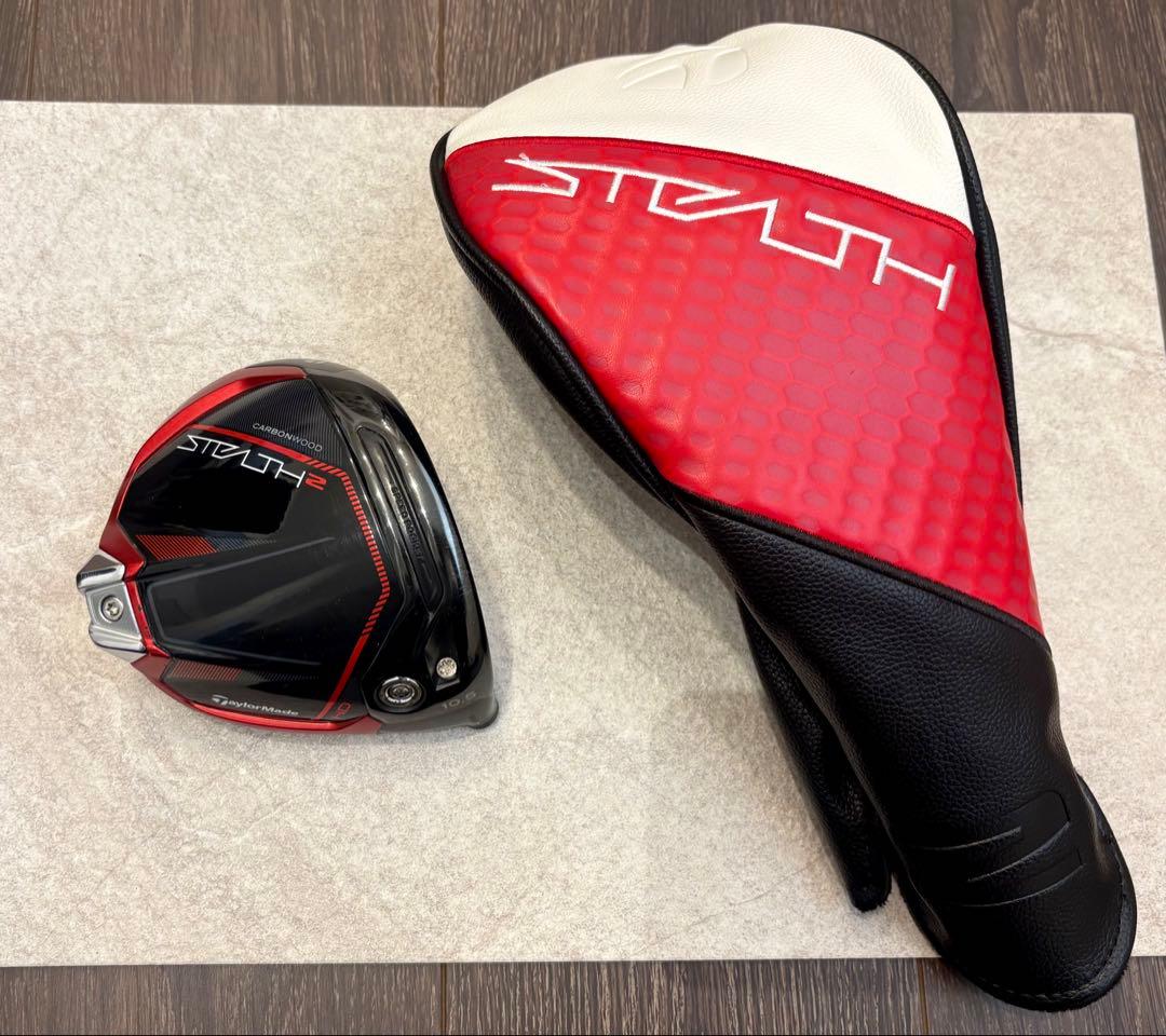 テーラーメイド ステルス 2 HDドライバー 10.5° カバー付き