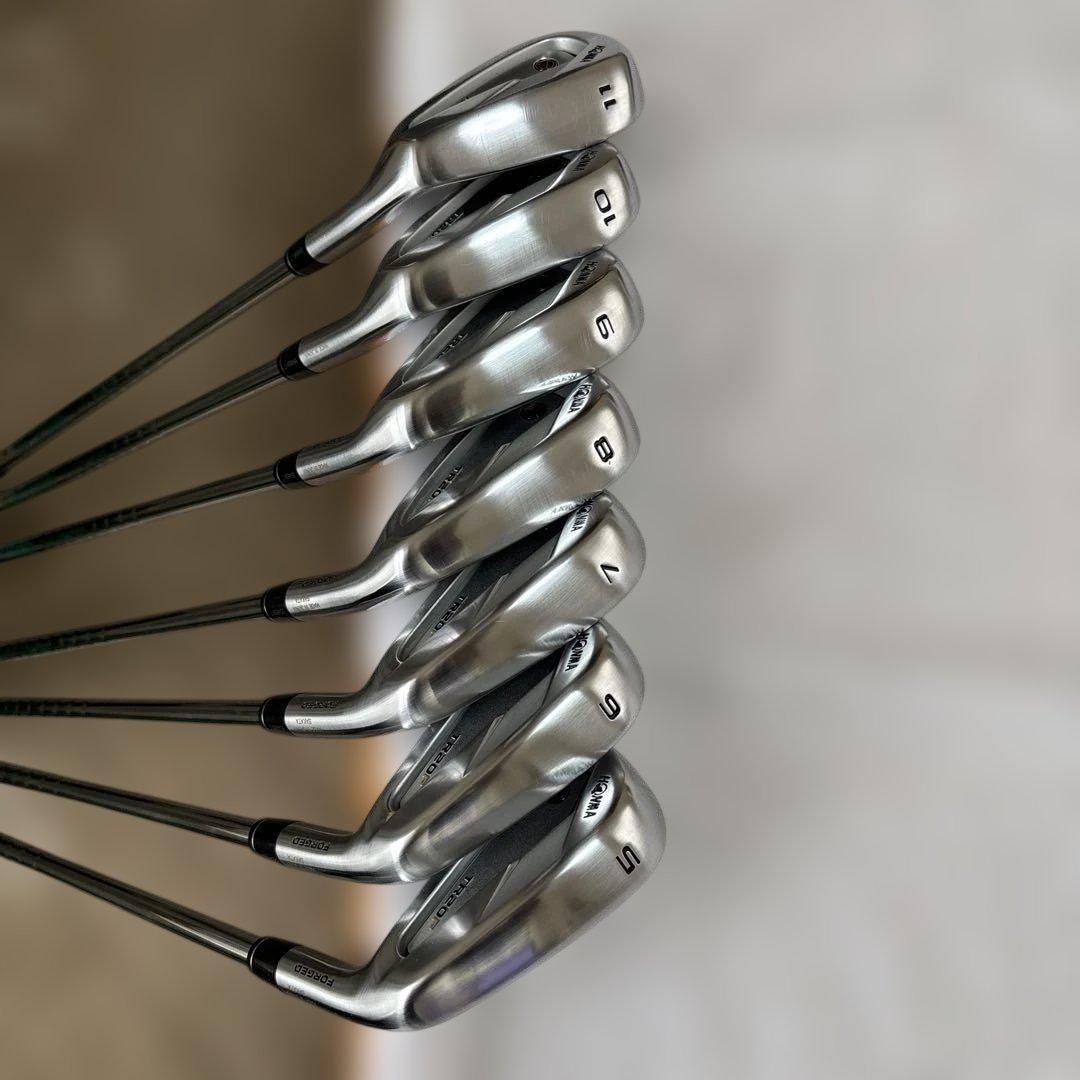 HONMA．TR20Pアイアン7本セット5〜11番