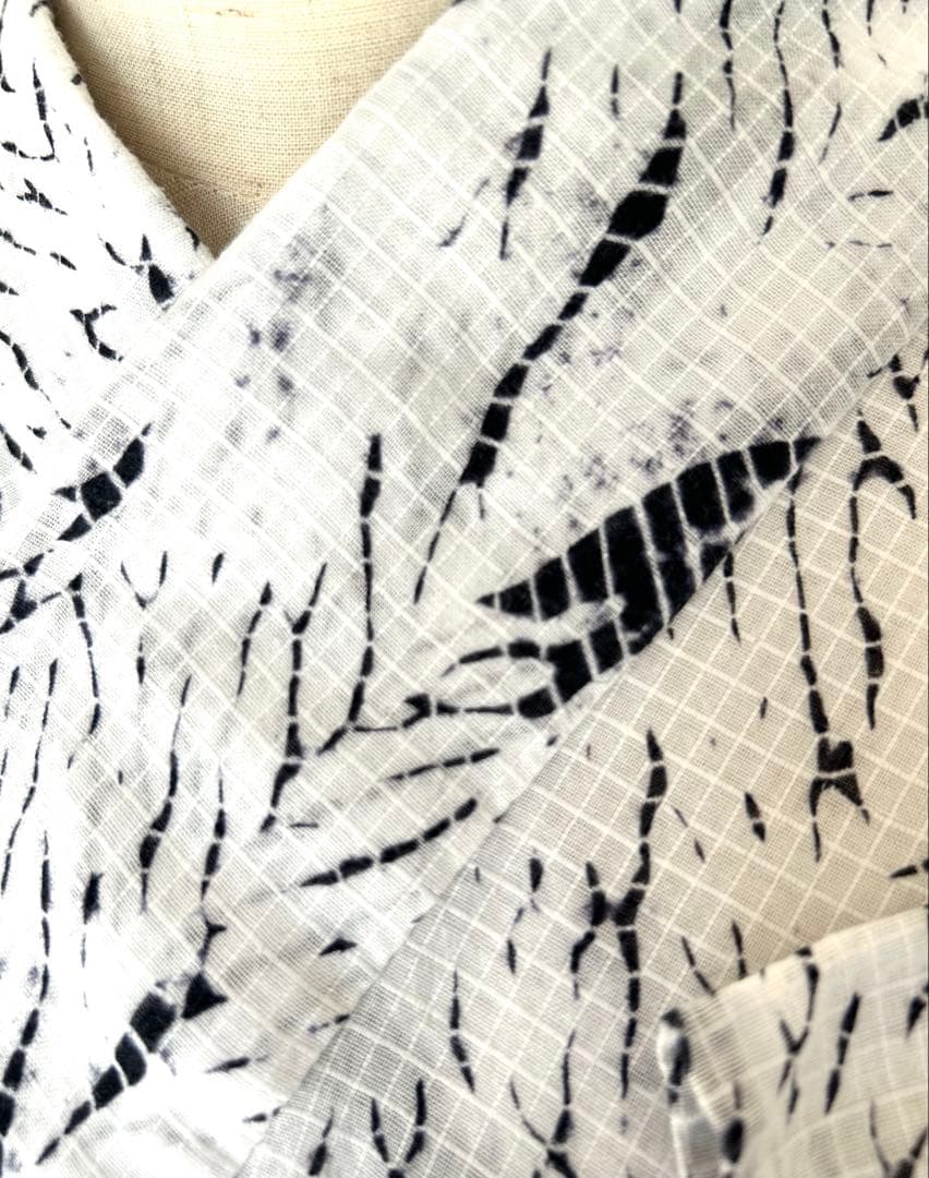 さま専用 有松絞り浴衣・本麻帯・帯締・帯締留の4点セット