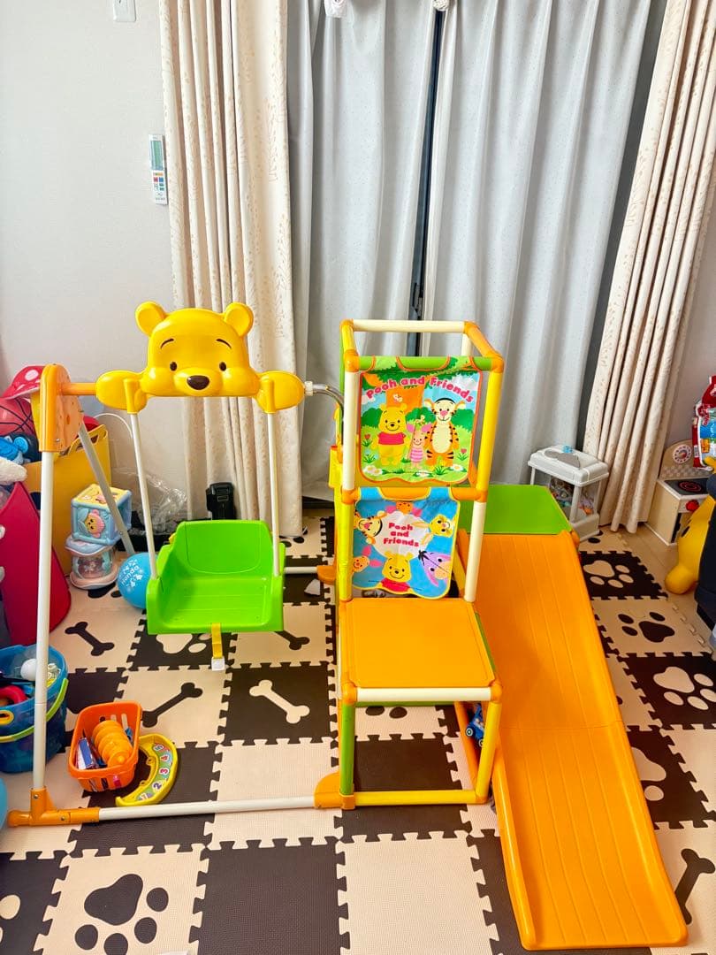 くまのプーさん　おりたたみキッズパークEX