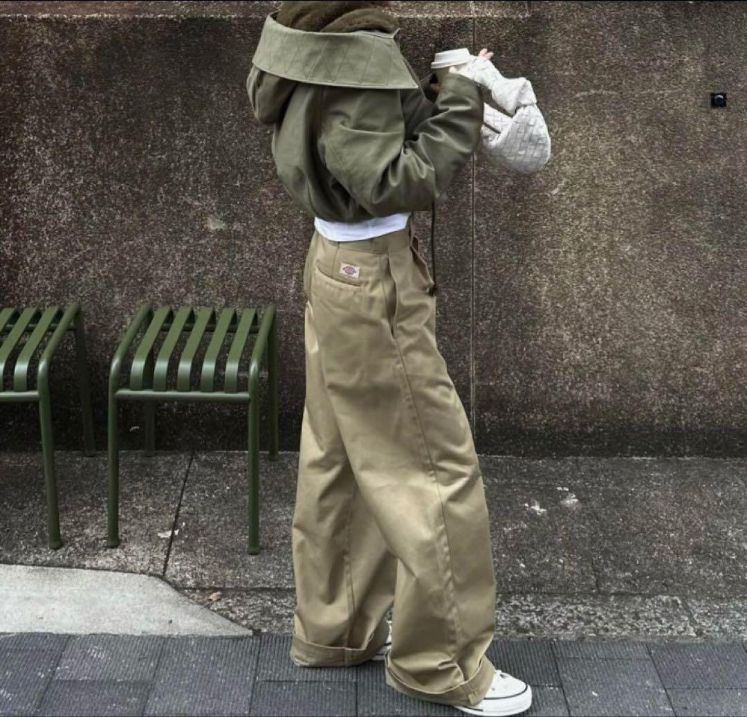 ok.soon×dickies wide chino pants オクスン