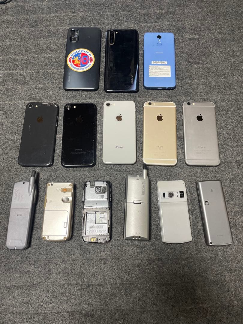スマホ ジャンク 14台　まとめ売り Android スマートフォン　動作未確認