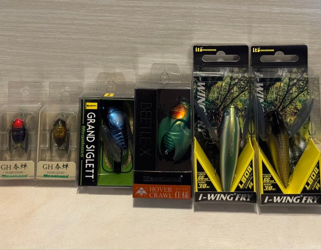 メガバス　新品未開封　虫ルアーセット