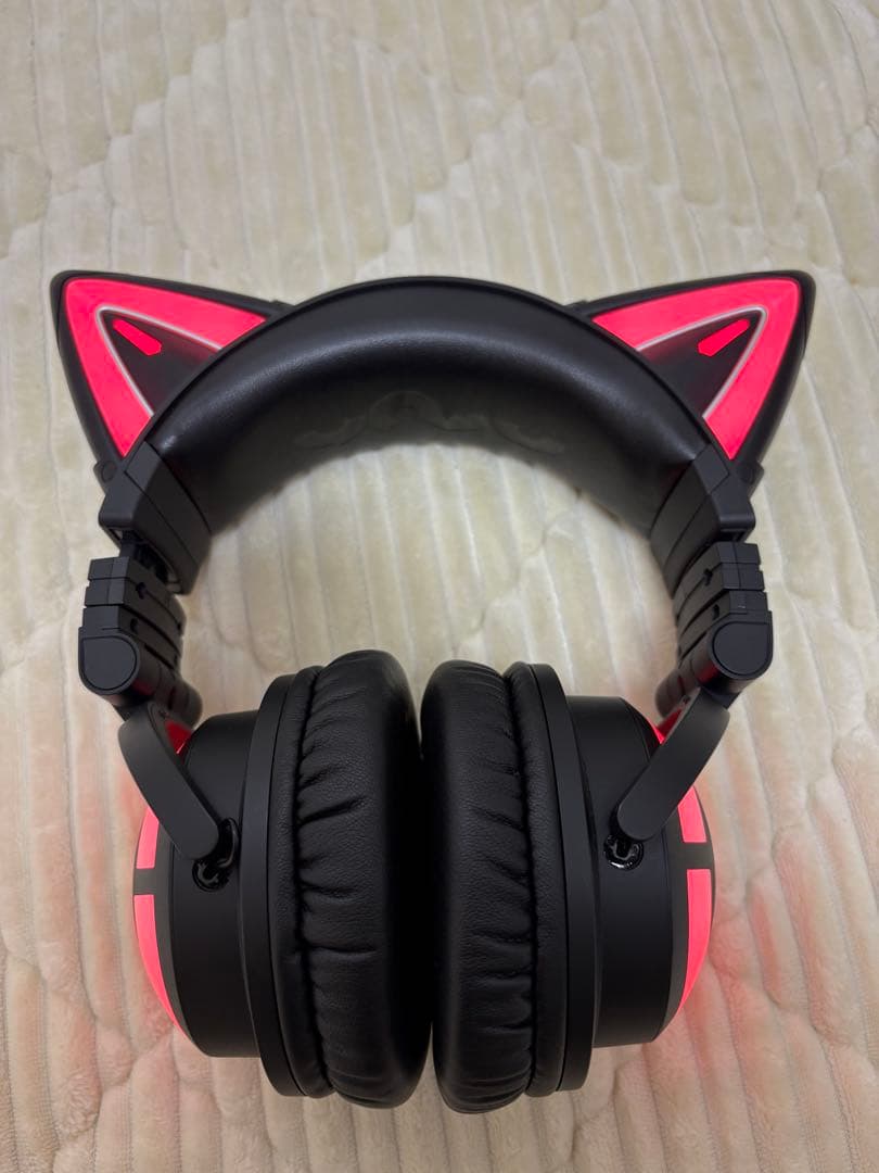 YOWU SELKIRK 猫耳ヘッドホン ブラック