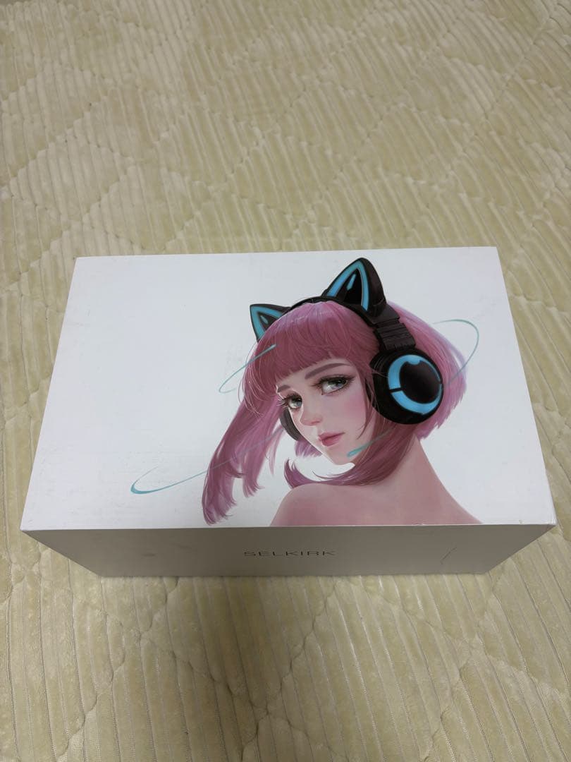 YOWU SELKIRK 猫耳ヘッドホン ブラック