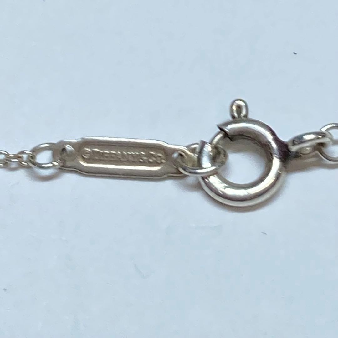 Tiffany&Co.ティファニーブルーダブルハートタグペンダントシルバー