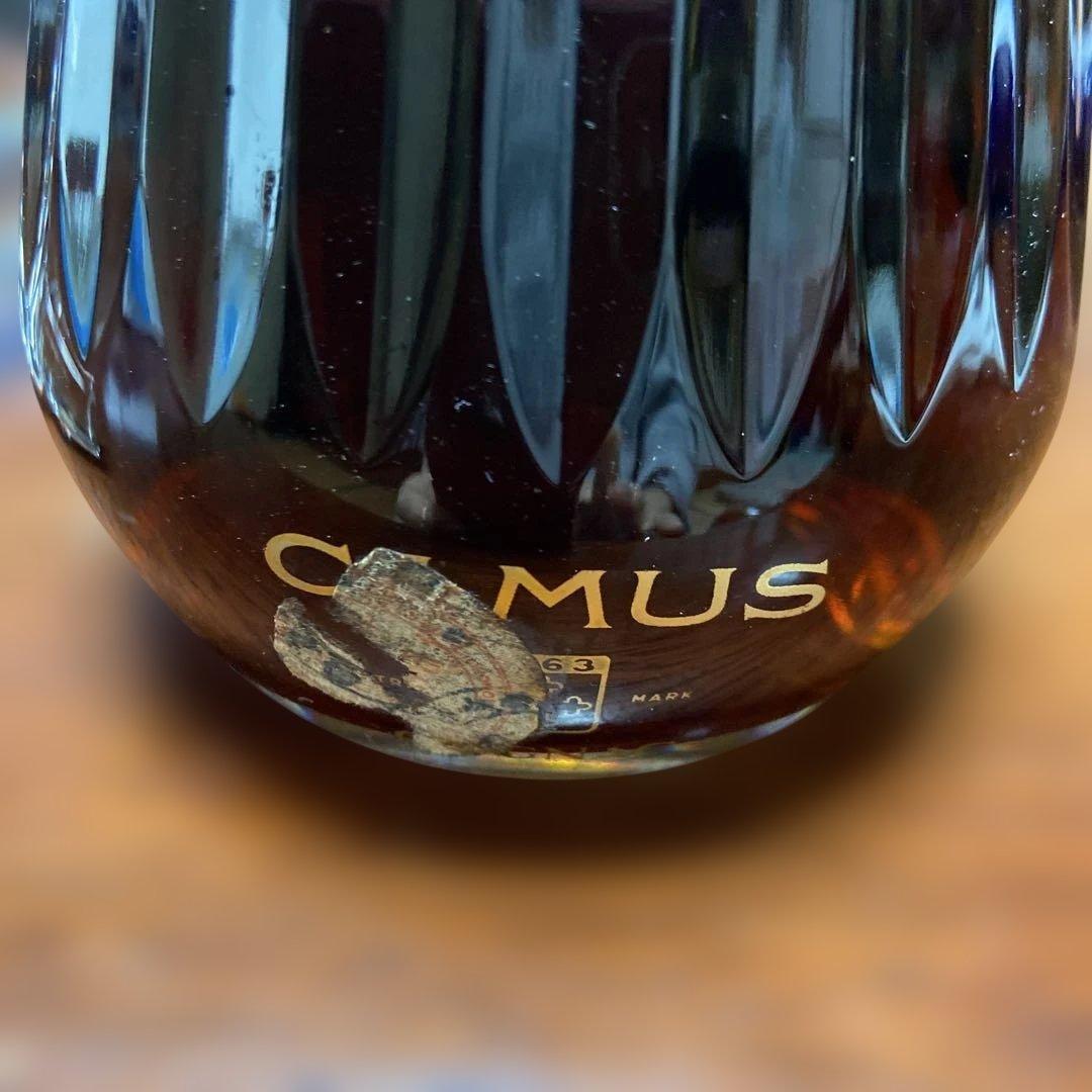 未開栓CAMUS カミュカラフェ　 バカラボトル　替栓付き