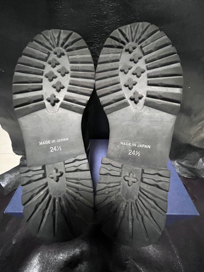 【美品】ADELO 6cmアップ革靴 ＋ シューツリー付き