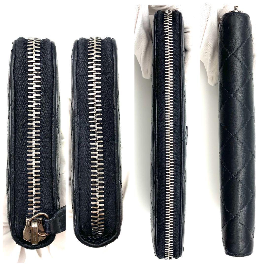 極上美品❣️CHANEL シャネル マトラッセ ラムスキン　本革　J63