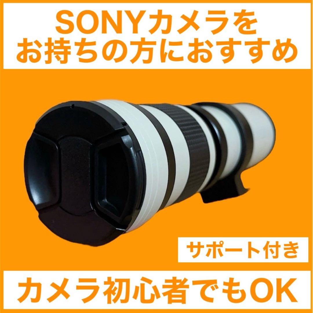 SONY αAマウント用！望遠レンズ！サードパーティ製品！アダプター付き！特別
