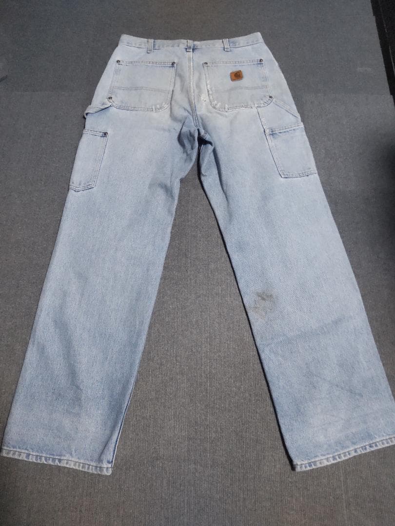 W32×Ⅼ32 Carhartt カーゴパンツ デニム