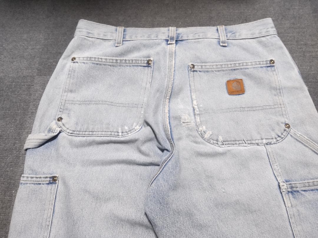 W32×Ⅼ32 Carhartt カーゴパンツ デニム