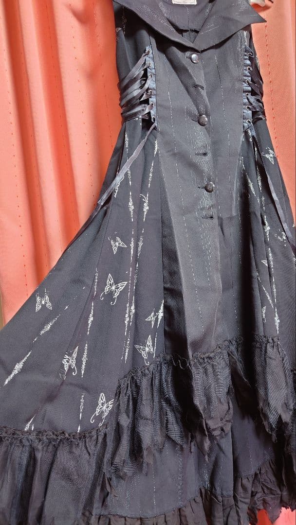 ○h.NAOTO Blood ゴスロリ ブラック ワンピース○