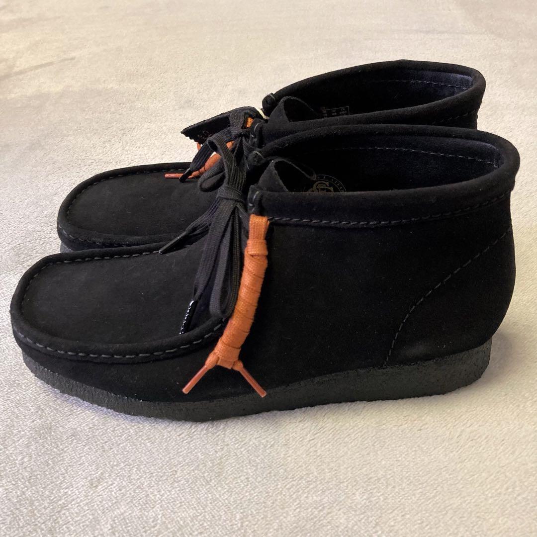 新品✨クラークスオリジナル ワラビー スエード 黒 UK11 US12
