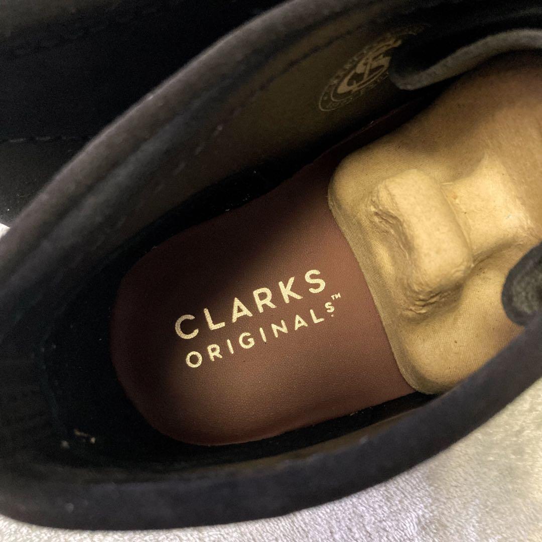 新品✨クラークスオリジナル ワラビー スエード 黒 UK11 US12