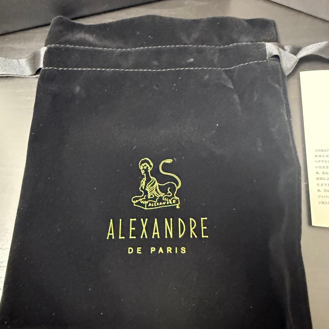 美品ALEXANDRE DE Paris カチューシャ　ベージュ