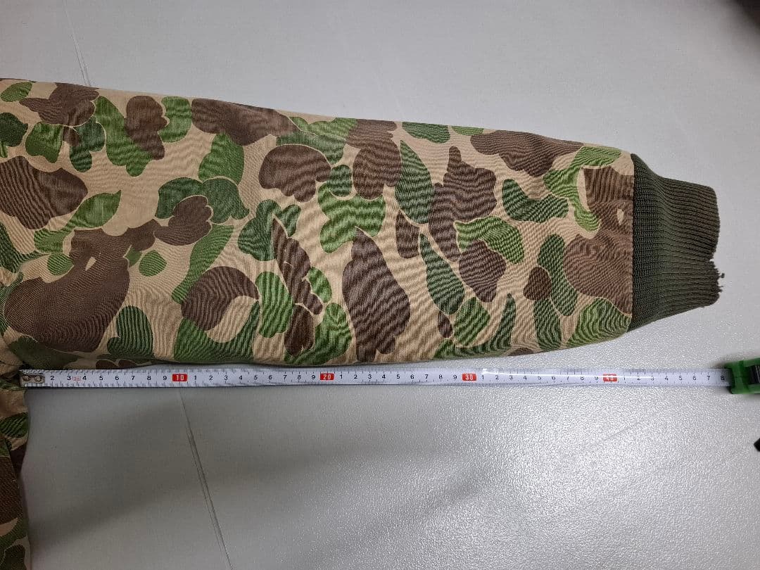 リバーシブル　ダックハンターカモ　ジャケット　６０s　ビンテージ