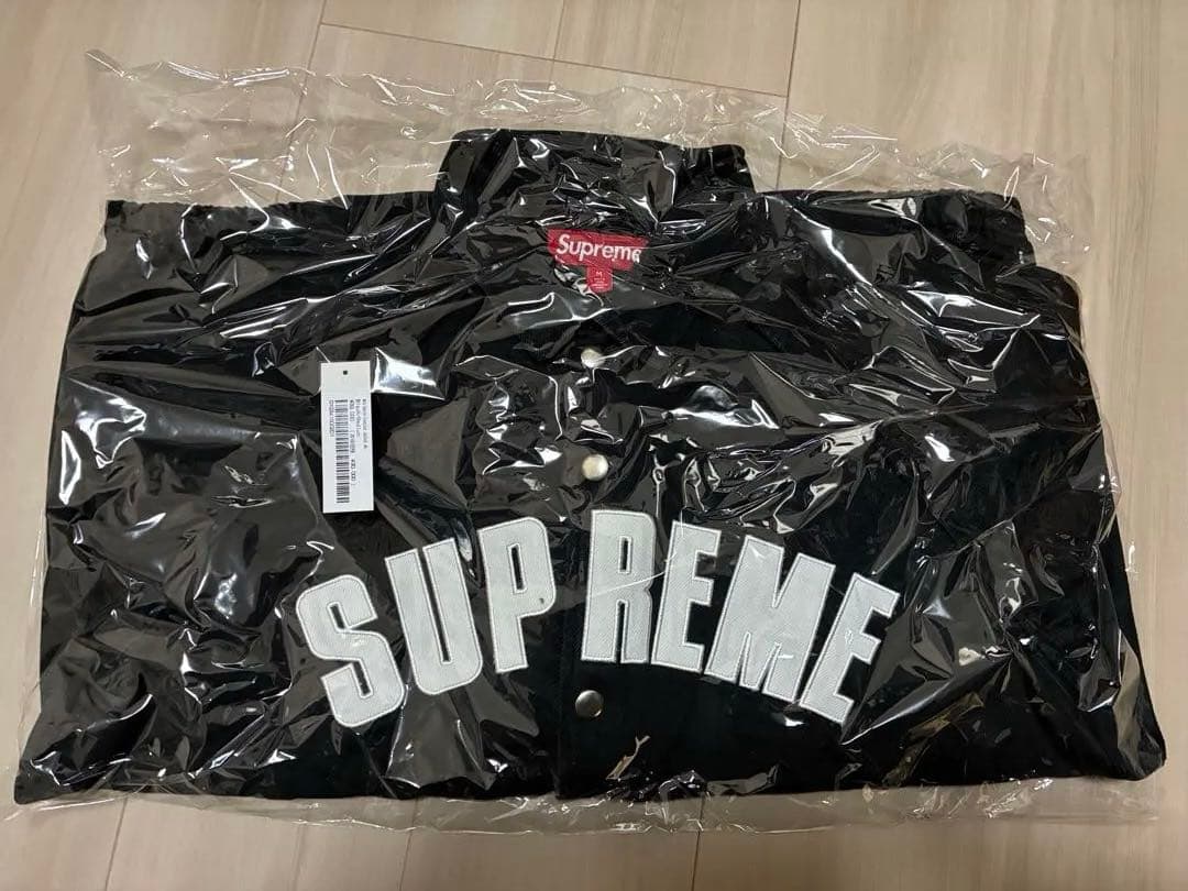 Supreme Arc Denim Coaches Jacket 黒 Mサイズ
