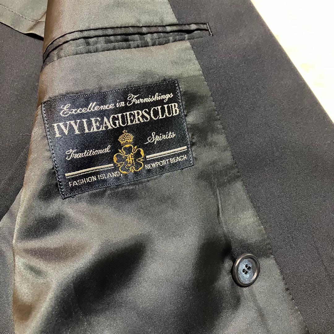 【極美品】 IVY LEAGUERS CLUB 紺ブレ ダブルブレスト 金ボタン