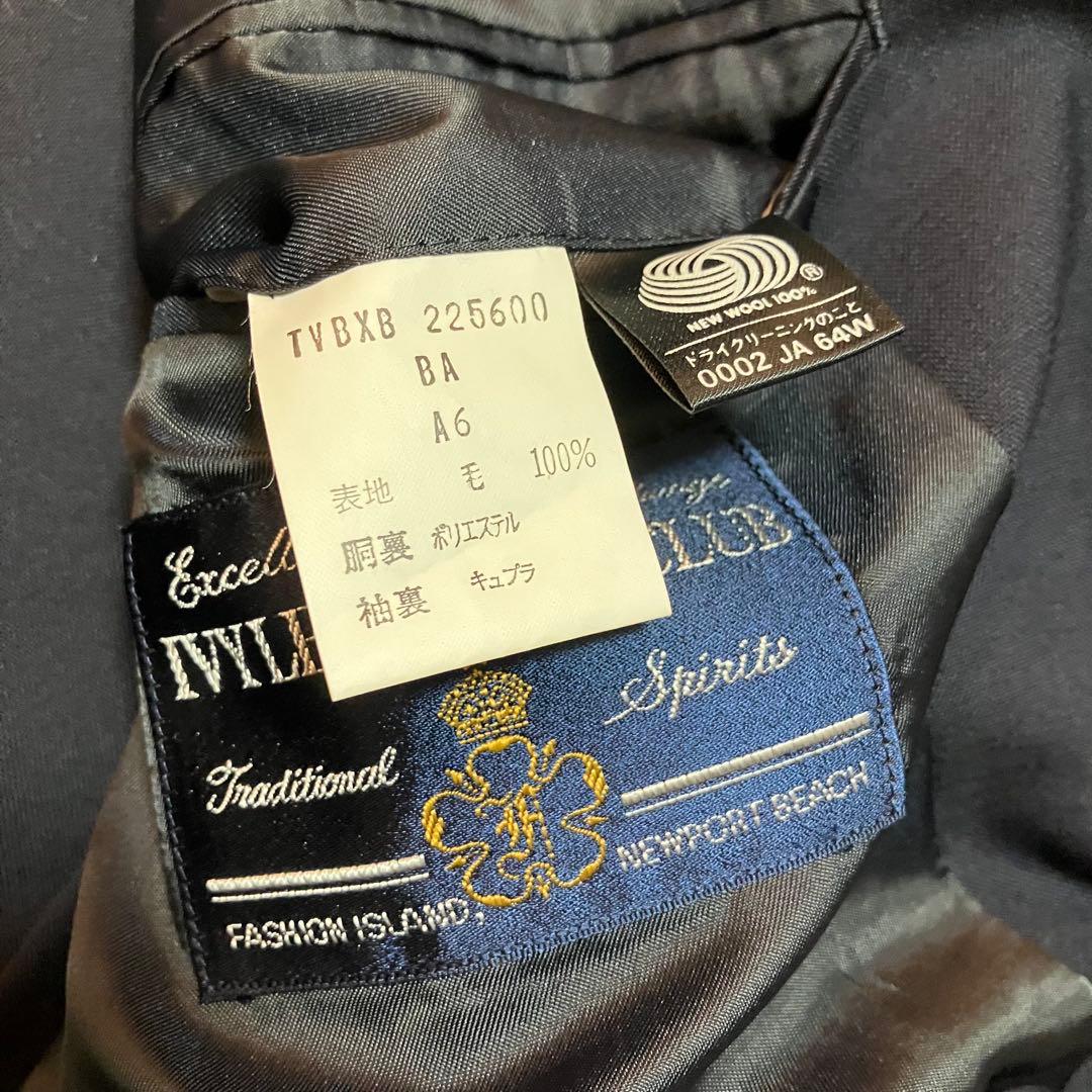 【極美品】 IVY LEAGUERS CLUB 紺ブレ ダブルブレスト 金ボタン