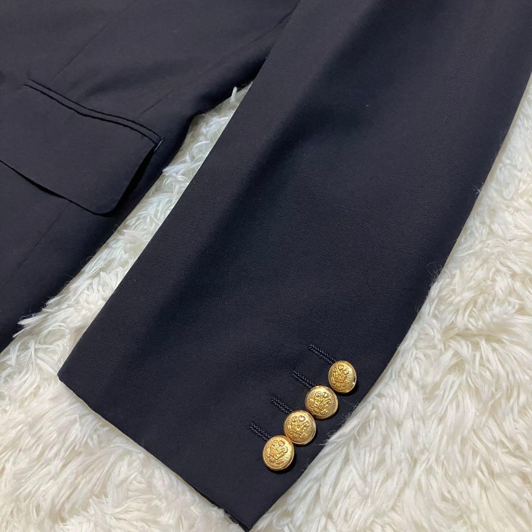 【極美品】 IVY LEAGUERS CLUB 紺ブレ ダブルブレスト 金ボタン