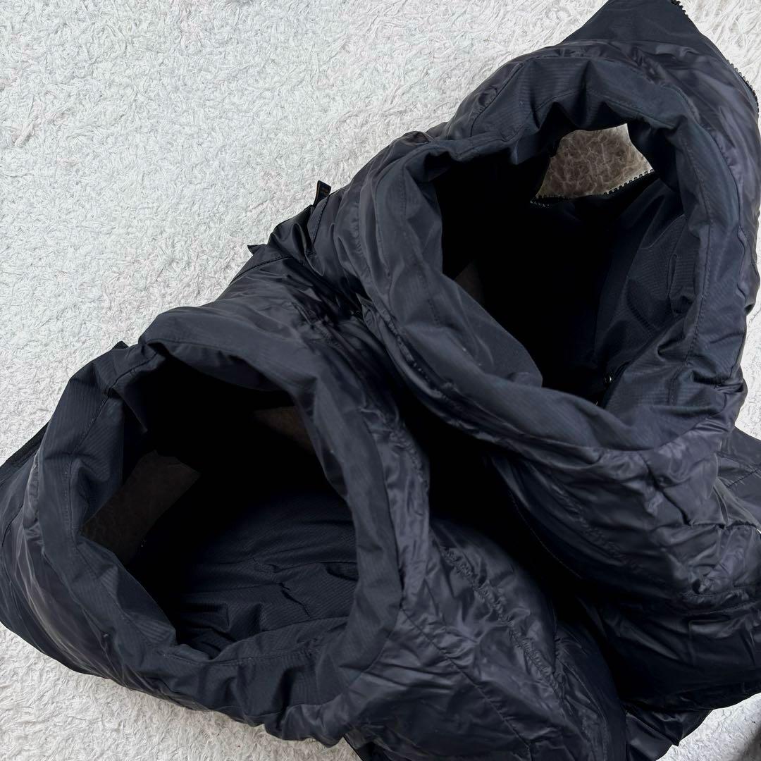 ✨美品・ビッグポニー✨ラルフローレン　ダウンベスト　刺繍　現行タグ　ブラック　M