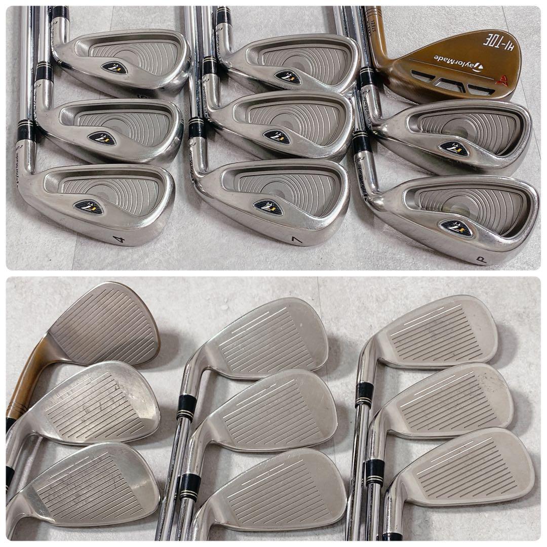 V796 テーラーメイド RBZ メンズ ゴルフ クラブ フルセット 白 初心者