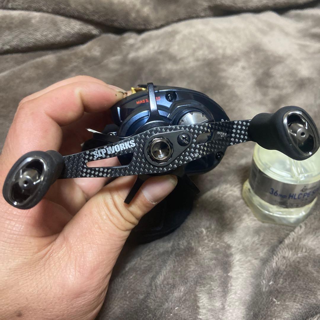 【美品、一誠PEスプールセット】スティーズTW ＨＬＣ 8.1 左巻き